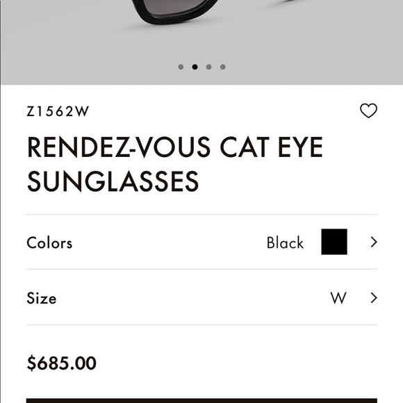 Louis Vuitton rendez-vous cat eye sunglasses - Picture 12 of 12